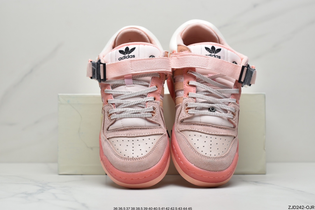 240 阿迪达斯 Adidas BAD BUNNY FORUM 低帮运动板鞋GW0265