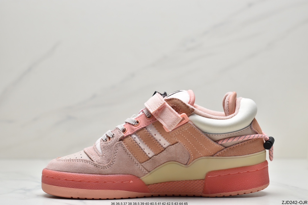 240 阿迪达斯 Adidas BAD BUNNY FORUM 低帮运动板鞋GW0265