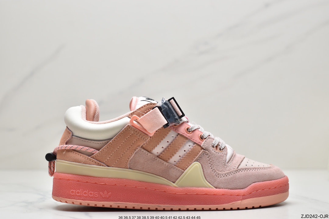 240 阿迪达斯 Adidas BAD BUNNY FORUM 低帮运动板鞋GW0265