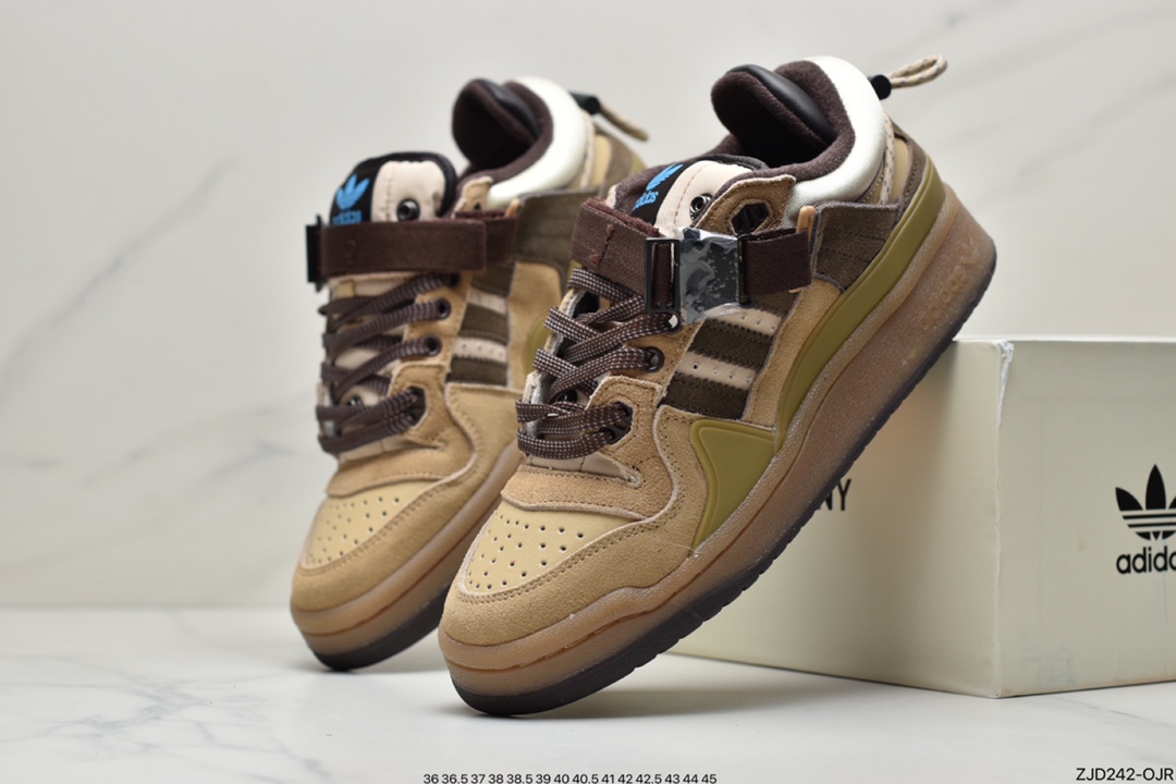 240 阿迪达斯 Adidas BAD BUNNY FORUM 低帮运动板鞋GW0265