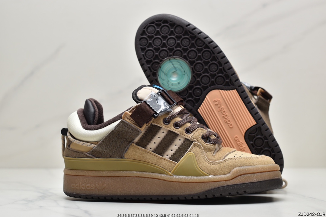 240 阿迪达斯 Adidas BAD BUNNY FORUM 低帮运动板鞋GW0265