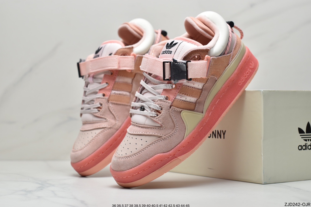 240 阿迪达斯 Adidas BAD BUNNY FORUM 低帮运动板鞋GW0265