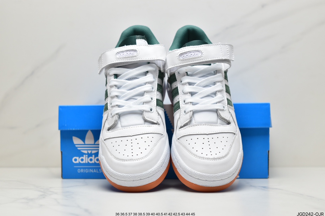 180 阿迪达斯Adidas BAD BUNNY FORUM 低帮百搭潮流休闲运动板鞋AQ1261