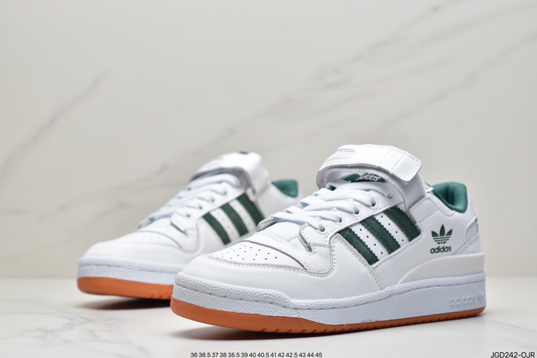 180 阿迪达斯Adidas BAD BUNNY FORUM 低帮百搭潮流休闲运动板鞋AQ1261