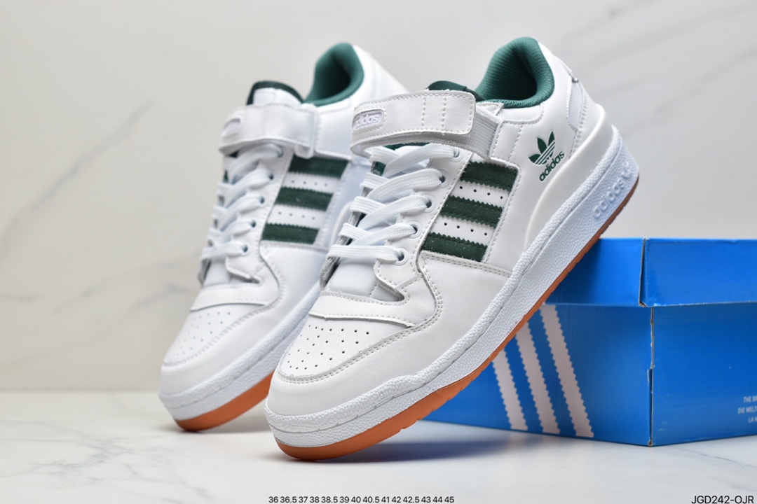180 阿迪达斯Adidas BAD BUNNY FORUM 低帮百搭潮流休闲运动板鞋AQ1261