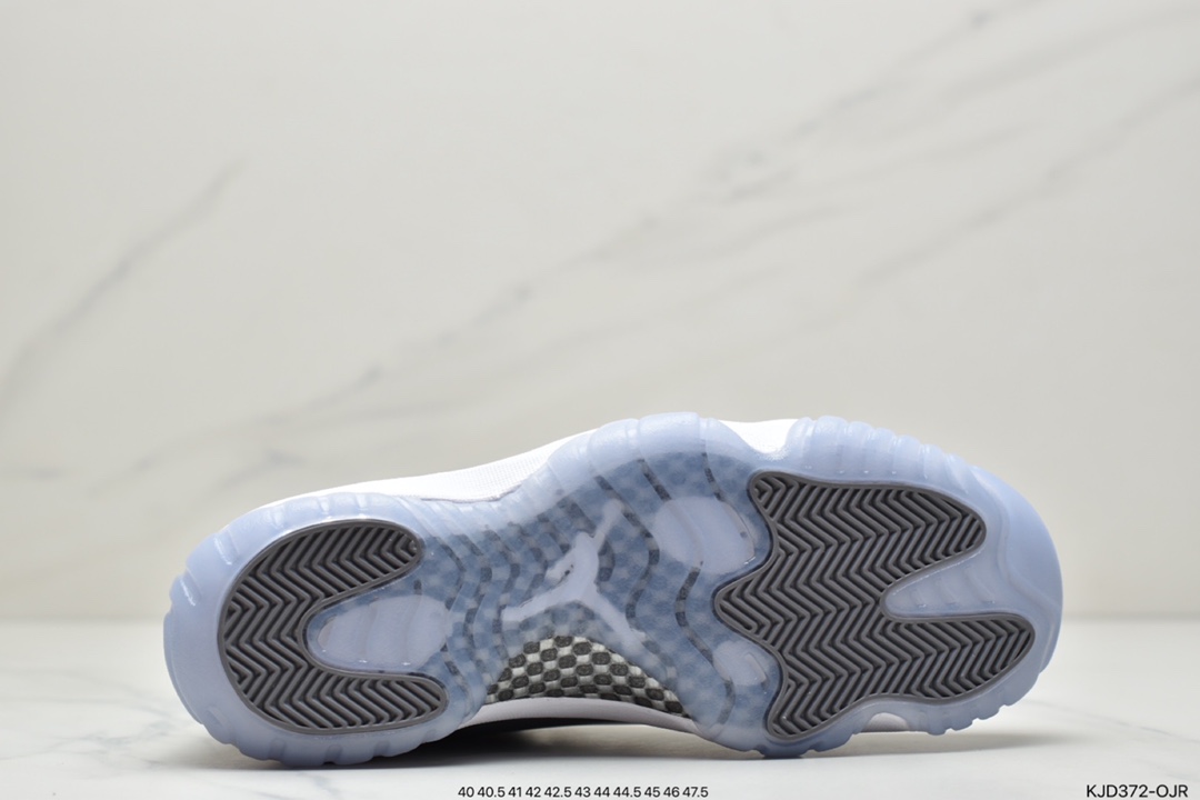 450  乔11 Air Jordan 11 Retro “Cool Grey” 酷灰AJ11灰色原厂高亮漆皮 CT8012-005