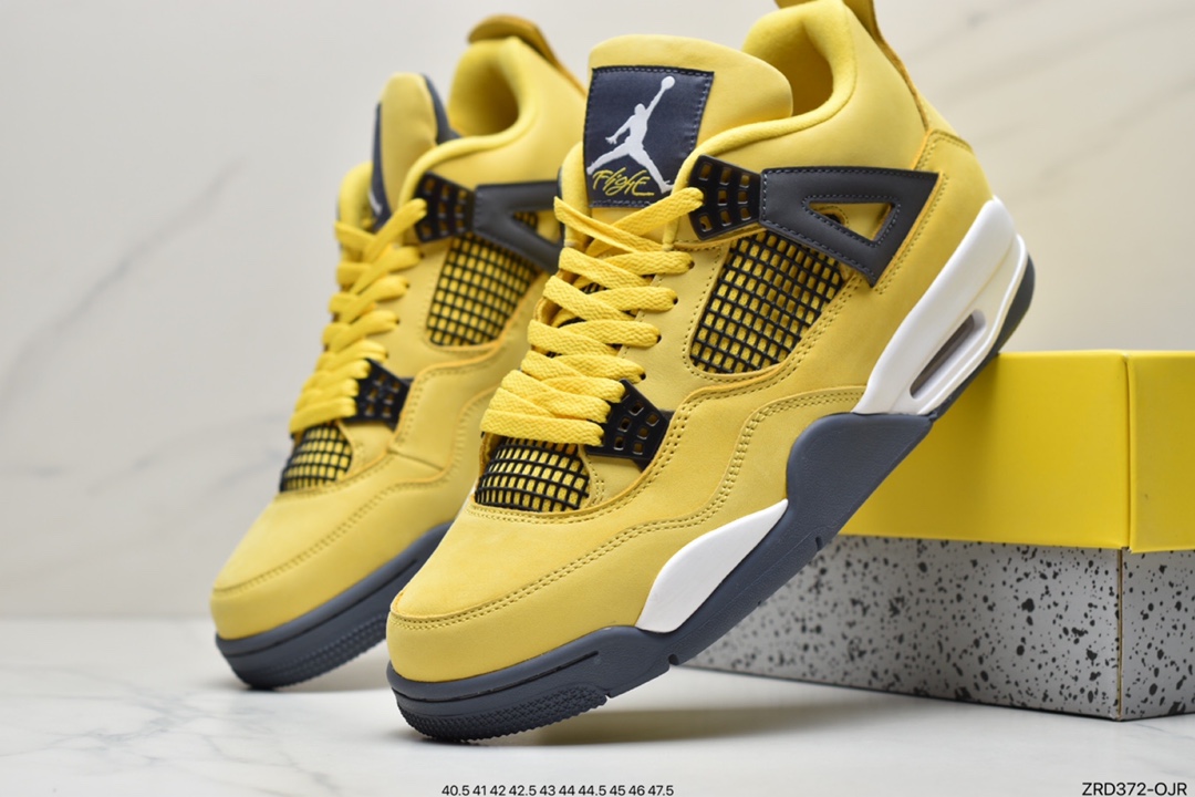 320 「Lightning」复刻回归，耐克Nike Air Jordan 4 Retro LS”Lightning”篮球鞋CT8527-700