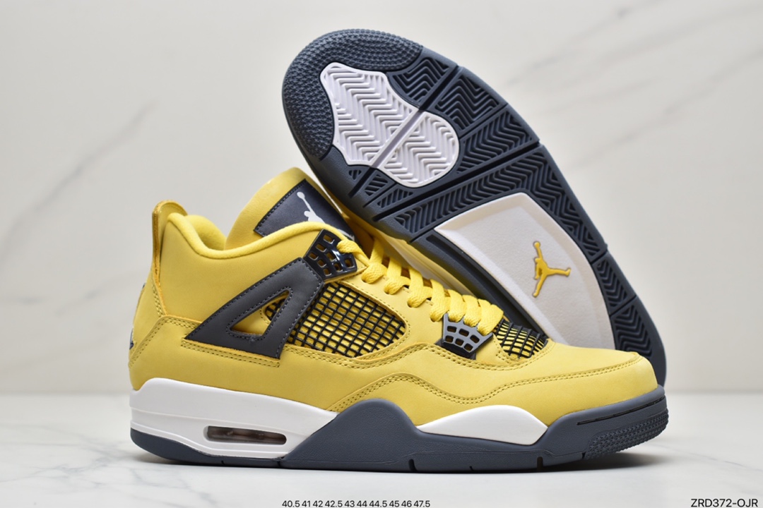 320 「Lightning」复刻回归，耐克Nike Air Jordan 4 Retro LS”Lightning”篮球鞋CT8527-700