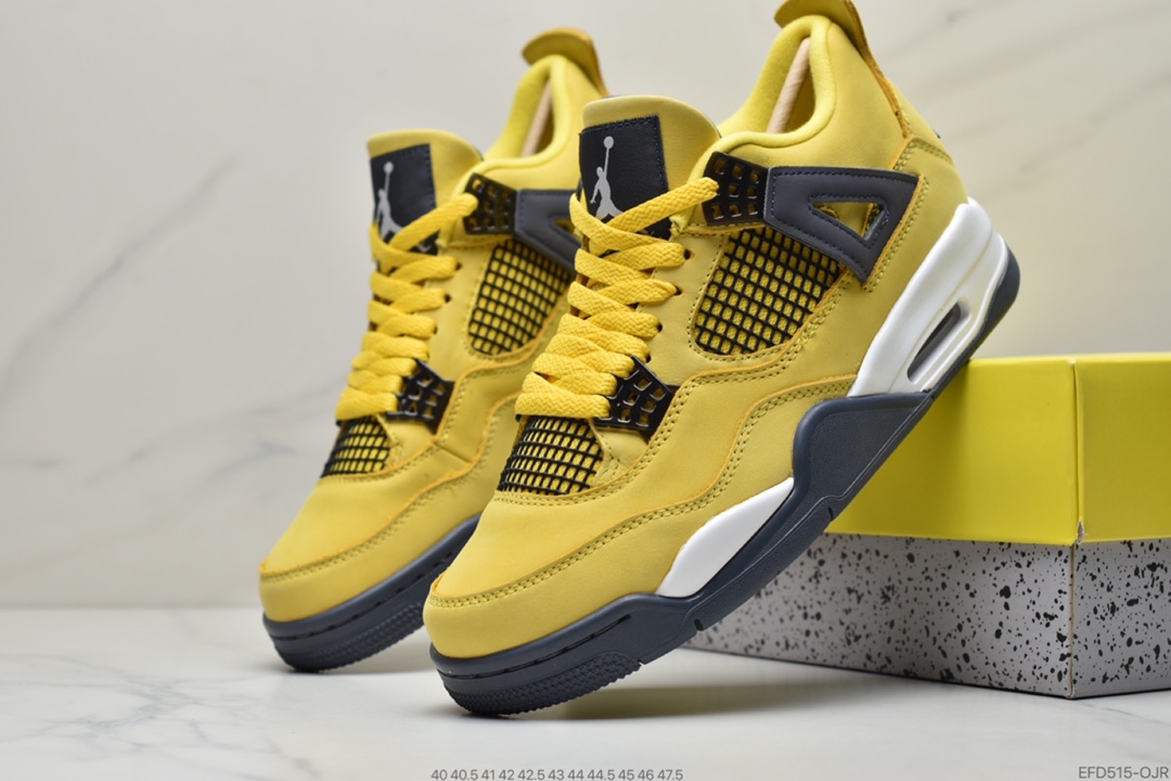 390 乔丹Jordan 4 Retro LightningAJ4 电母/黄闪电 CT8527-700
