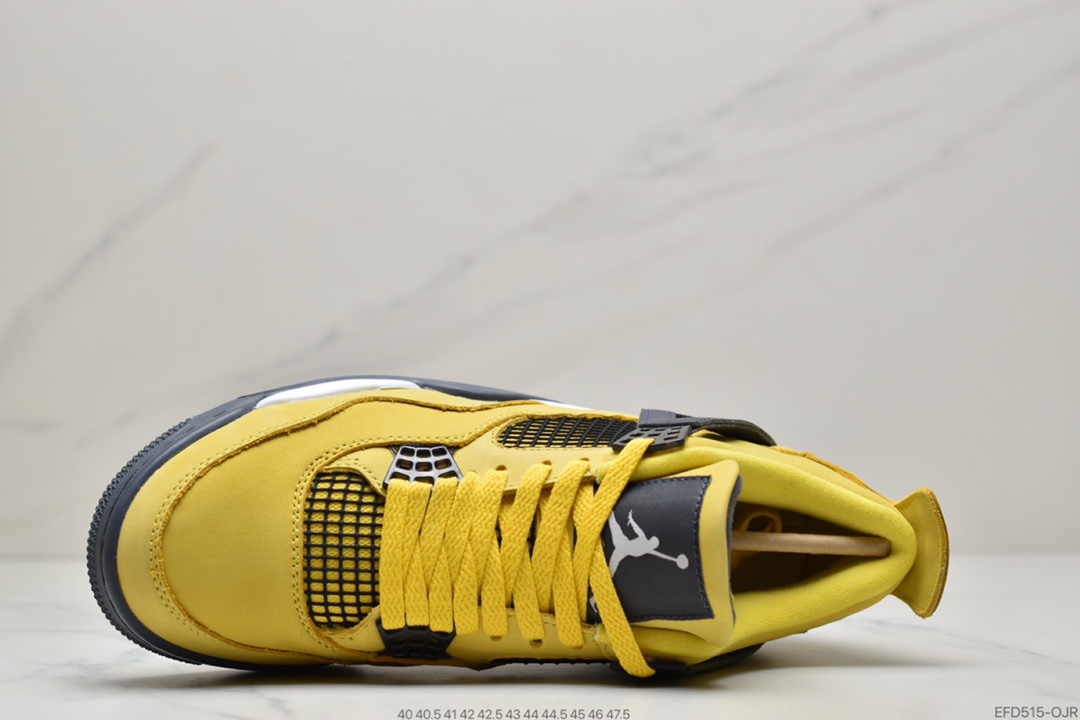 390 乔丹Jordan 4 Retro LightningAJ4 电母/黄闪电 CT8527-700