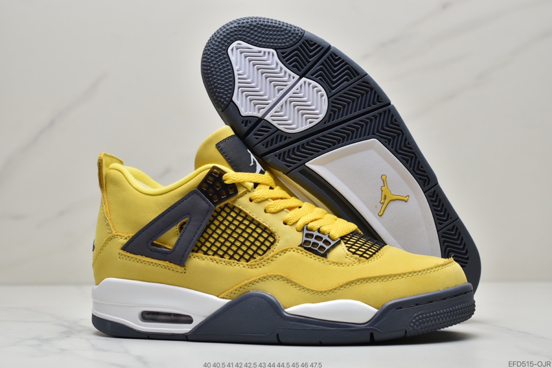 390 乔丹Jordan 4 Retro LightningAJ4 电母/黄闪电 CT8527-700