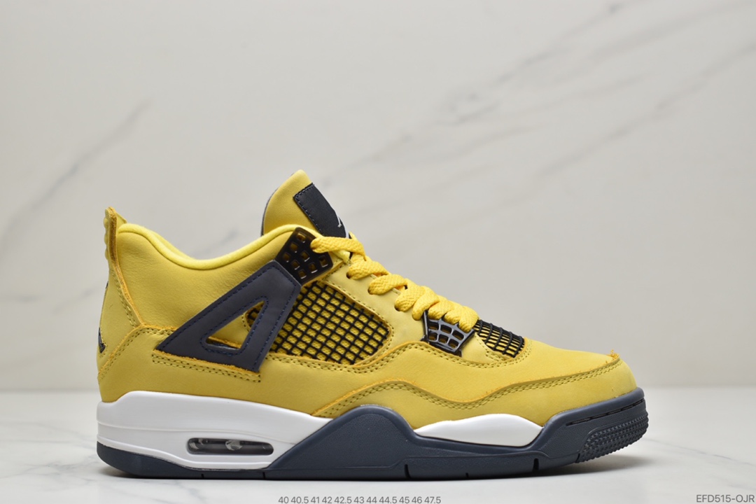 390 乔丹Jordan 4 Retro LightningAJ4 电母/黄闪电 CT8527-700