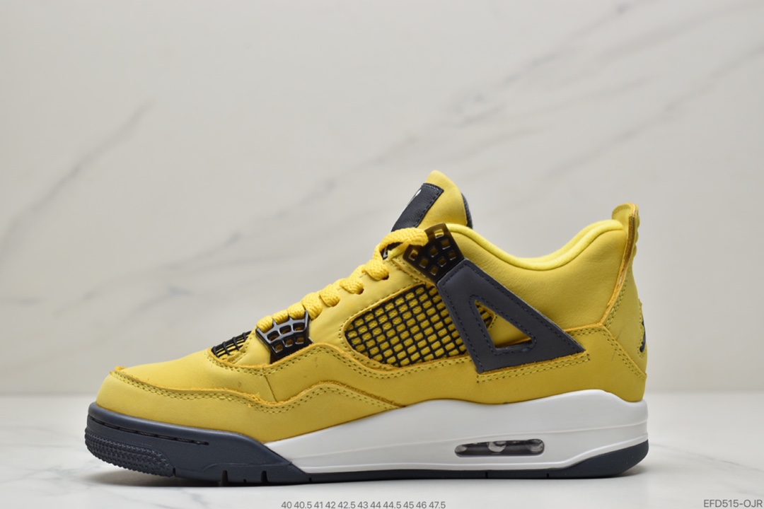 390 乔丹Jordan 4 Retro LightningAJ4 电母/黄闪电 CT8527-700