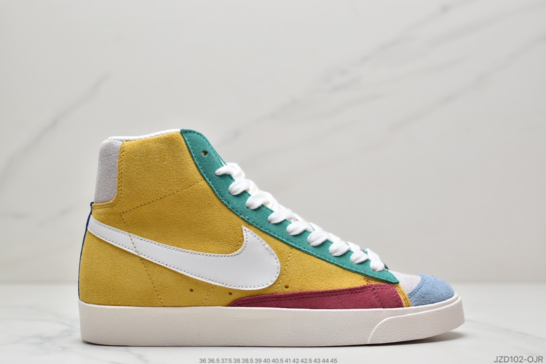 140 耐克开拓者高帮系列Nike W Blazer002 Mid Vintage Suede 复古经典开拓者 CI1166-800