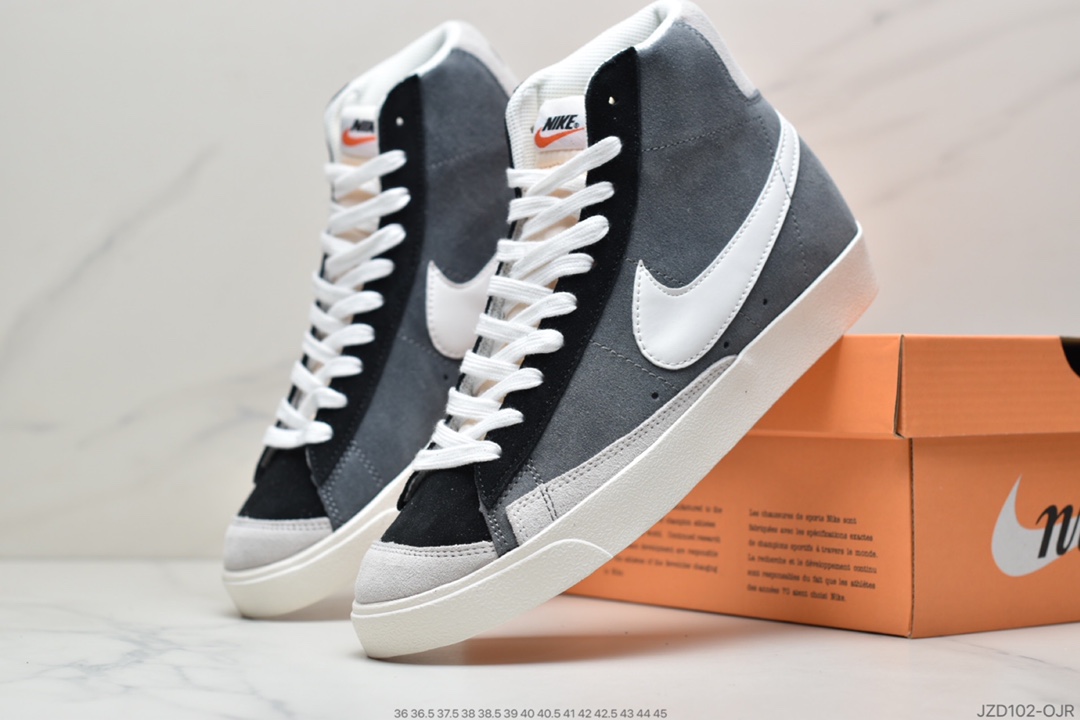 140 耐克开拓者高帮系列Nike W Blazer002 Mid Vintage Suede 复古经典开拓者 CI1166-800