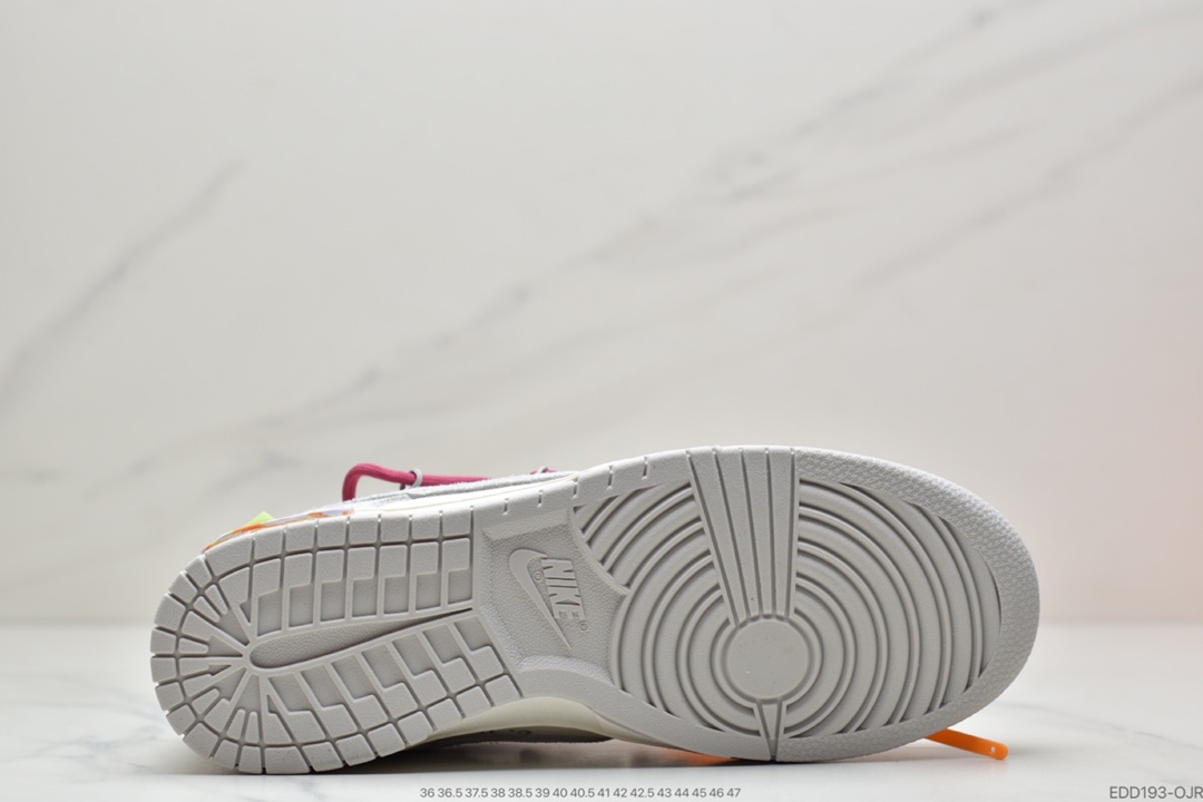340 Off-White x Nike SB Dunk Low ”The 10/50” OW灰白 扣篮系列低帮经典百搭休闲运动板鞋DJ0950-114