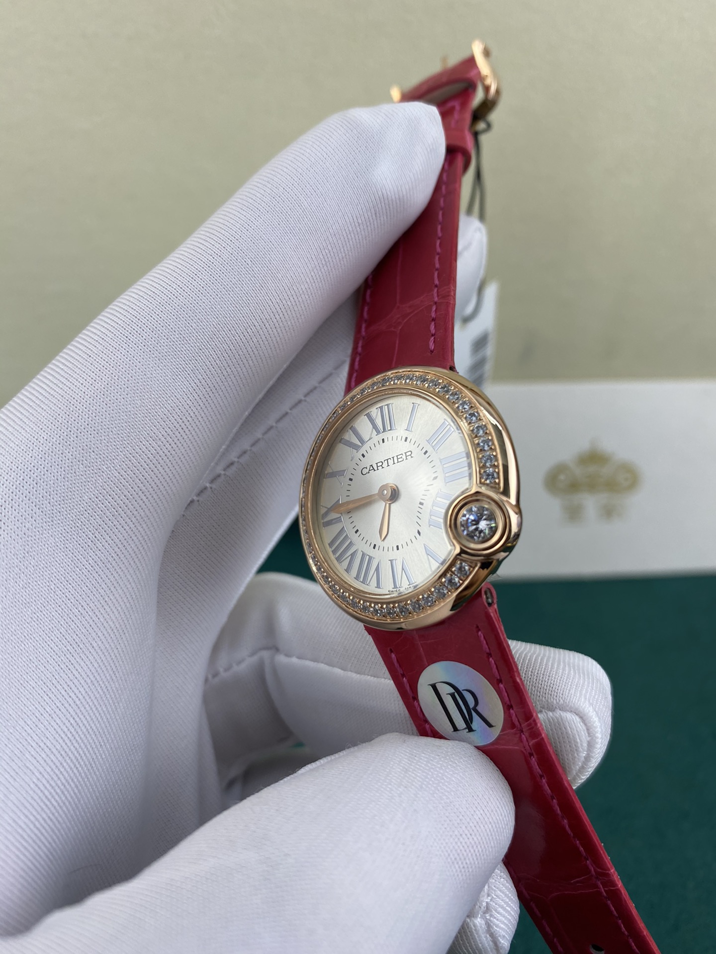 Cartier 皇家 卡地亚白气球系列草莓粉