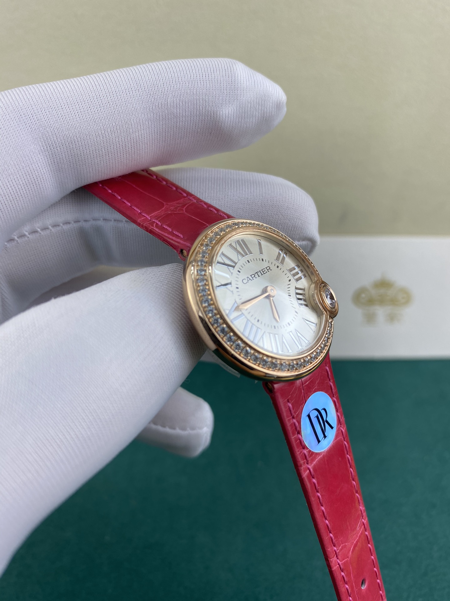 Cartier 皇家 卡地亚白气球系列草莓粉