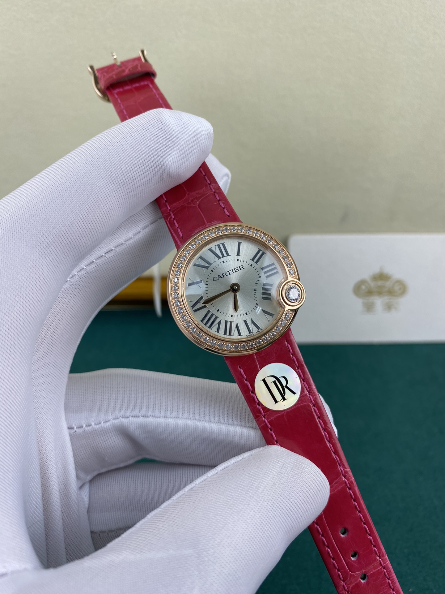 Cartier 皇家 卡地亚白气球系列草莓粉