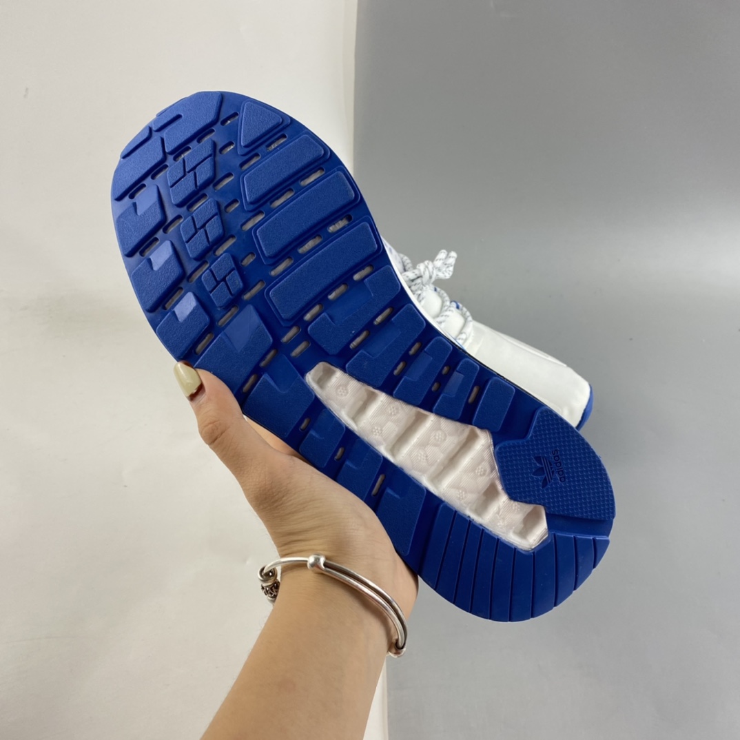 P190  Adidas  ZX 2K Boost 网纱针织呼吸面套脚休闲运动慢跑鞋 G55568