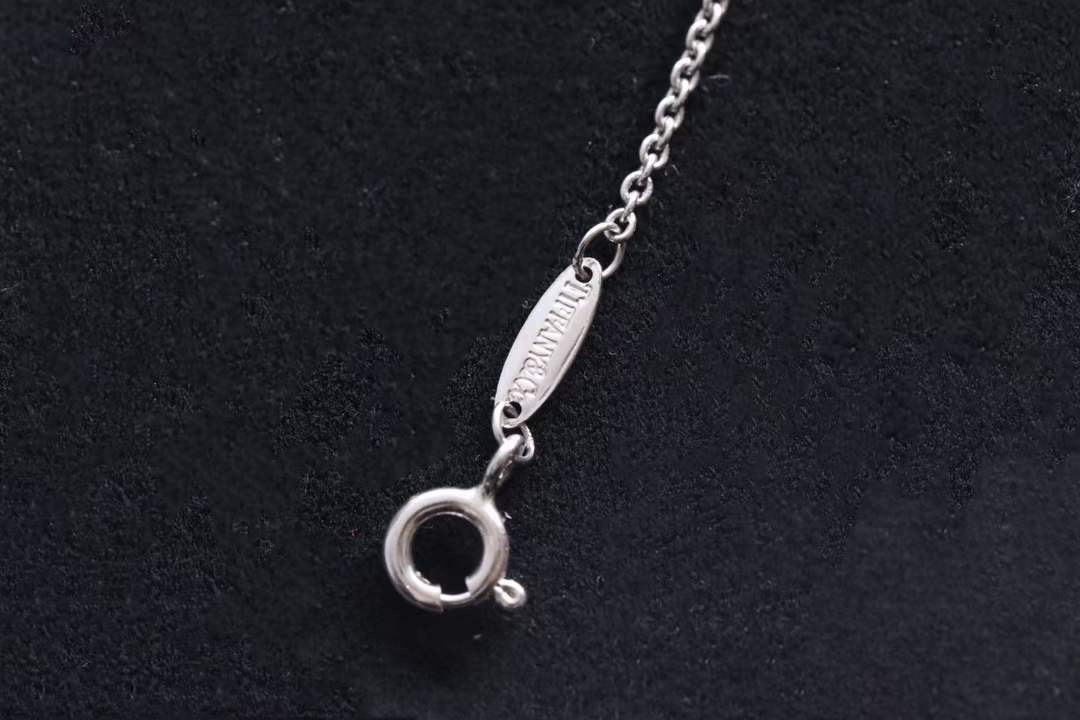 Tiffany & Co. Tiffany &Co.大小爱心锁骨项链