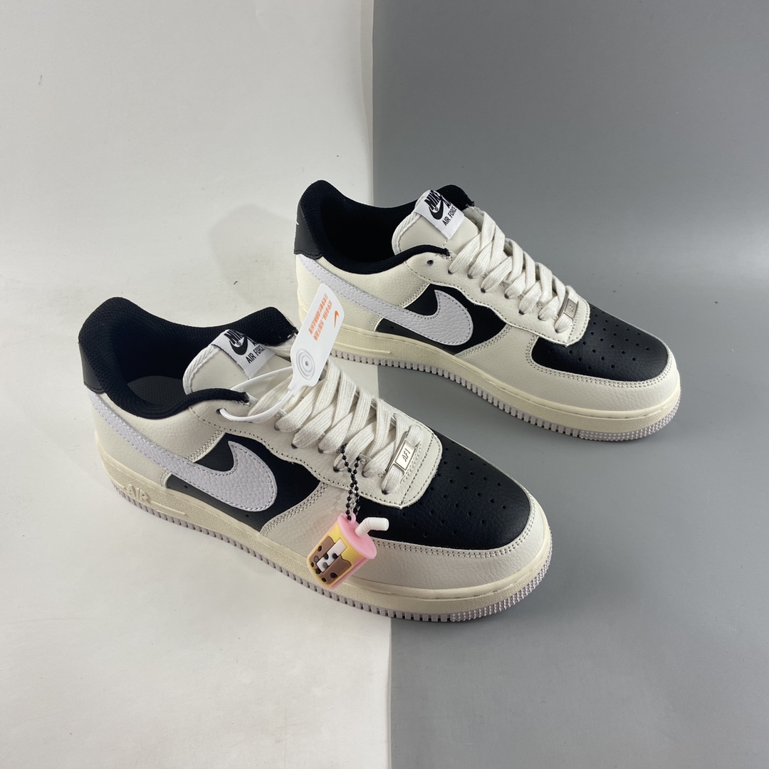 P240  NIKE Air Force 1   ”Bubble Tea” 空军一号低帮拼色休闲板鞋 “珍珠奶茶”CW2288-905