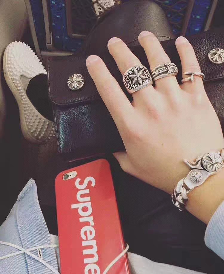 Chrome Hearts 克罗心Chrome hearts 平头钉子戒指
