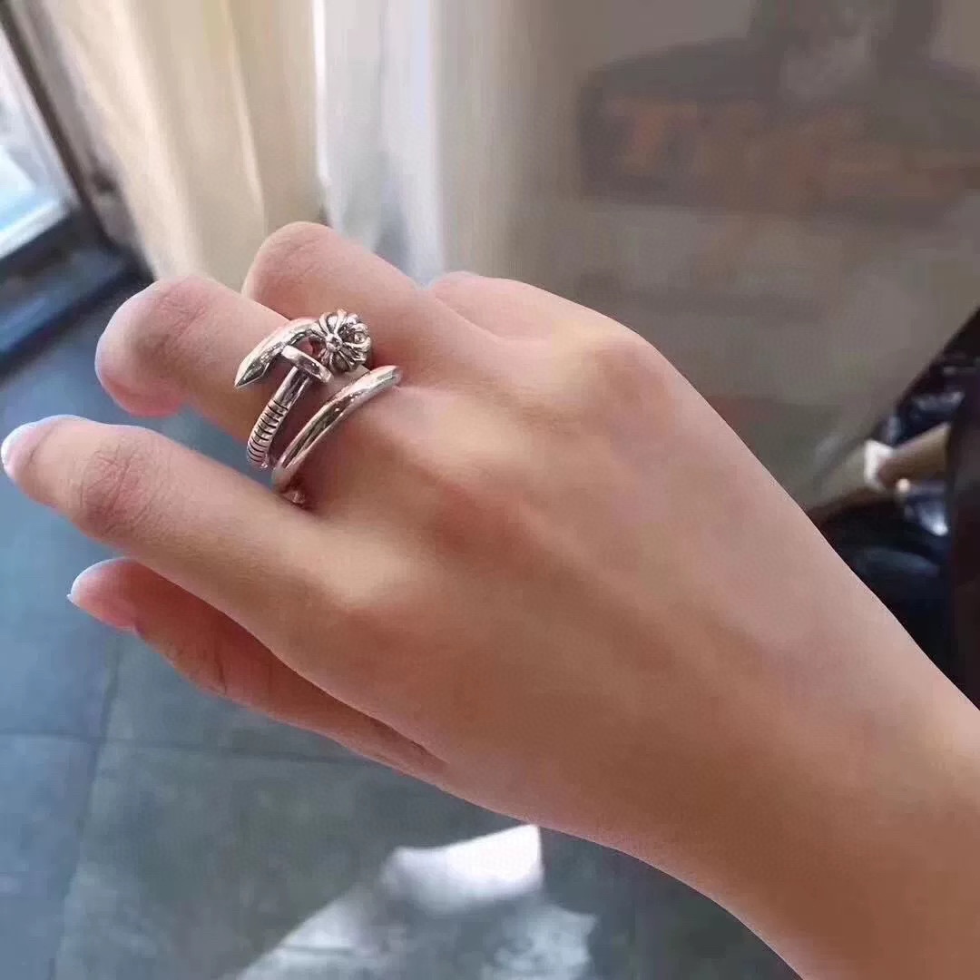 Chrome Hearts 克罗心Chrome hearts 平头钉子戒指