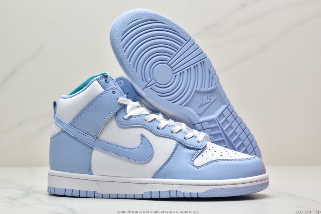 290 耐克Nike Dunk High WMNS “Football Grey” 鞋身DD1869