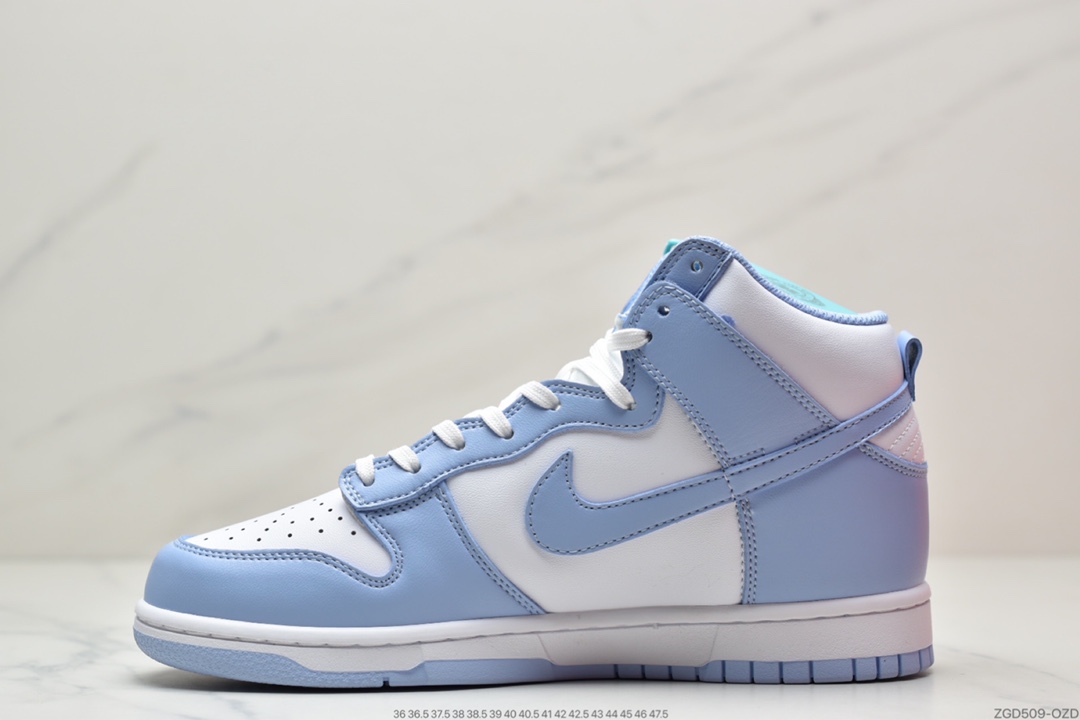 290 耐克Nike Dunk High WMNS “Football Grey” 鞋身DD1869