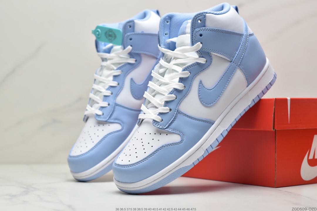 290 耐克Nike Dunk High WMNS “Football Grey” 鞋身DD1869