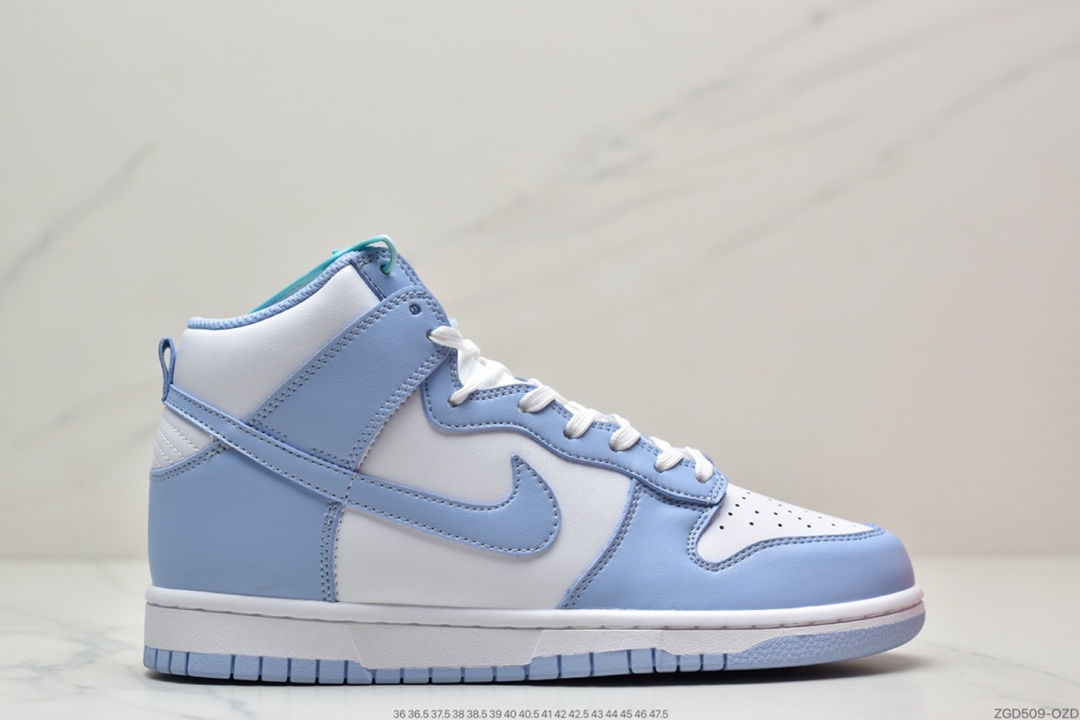 290 耐克Nike Dunk High WMNS “Football Grey” 鞋身DD1869