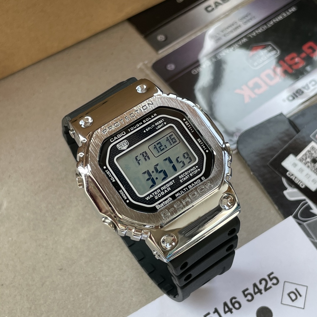 p130 GM-5600钢壳卡西欧GSHOCK运动时尚防水男表GM5600手表