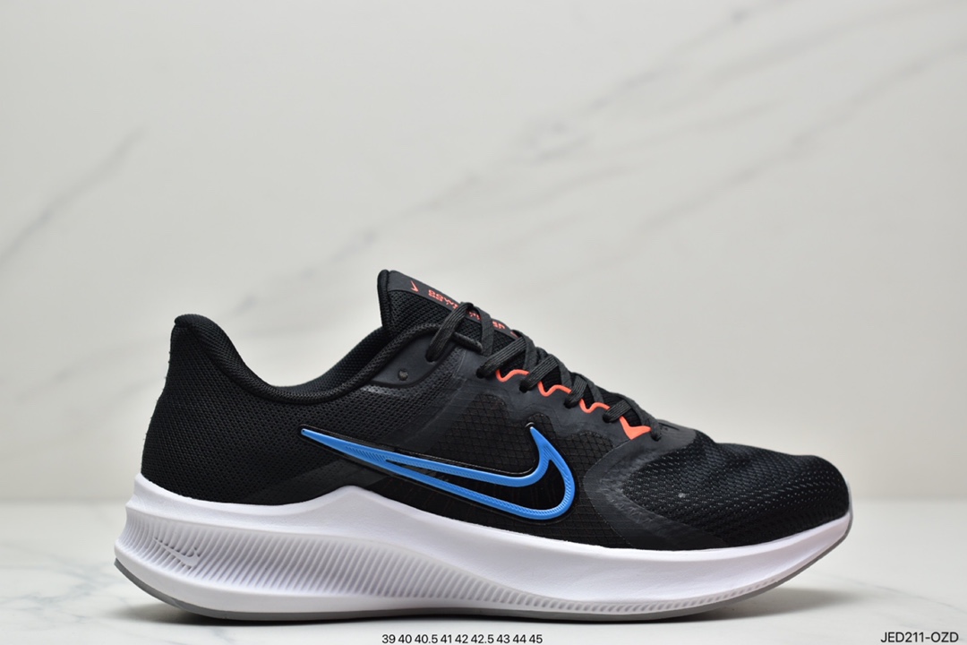 150 耐克/Nike Downshifter 11 登月V11代 网面超轻透气跑步鞋CW3411
