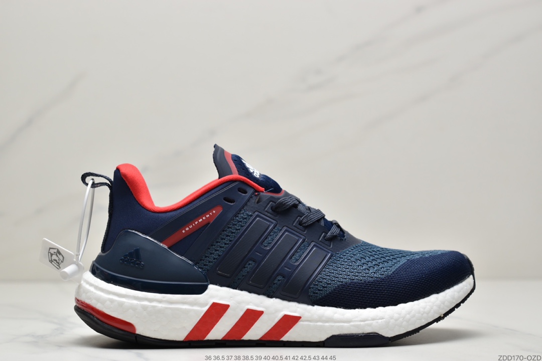 230 adidas阿迪达斯EQUIPMENT+ 运动鞋BOOST缓震透气休闲运动鞋跑步鞋H02759