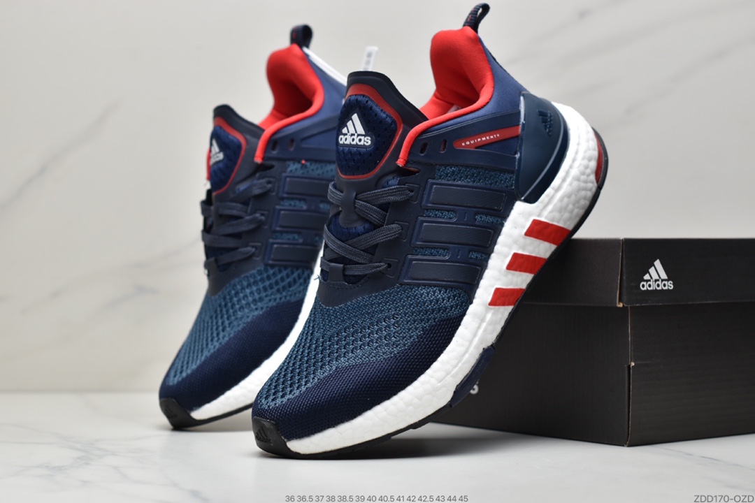 230 adidas阿迪达斯EQUIPMENT+ 运动鞋BOOST缓震透气休闲运动鞋跑步鞋H02759