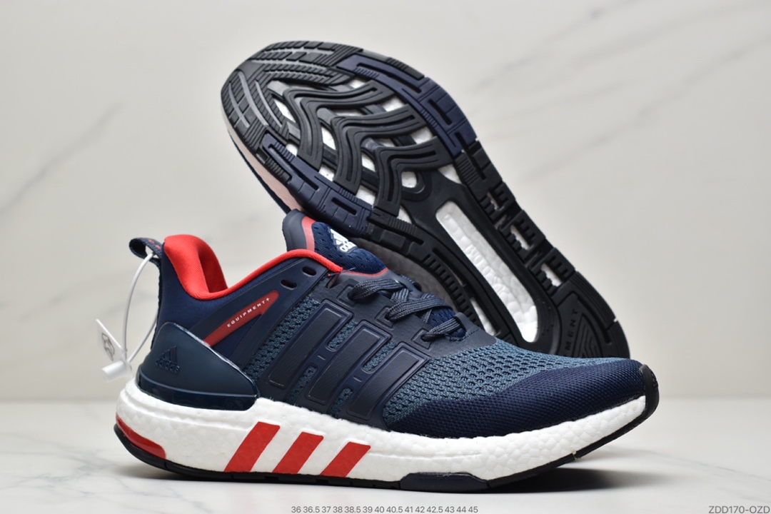 230 adidas阿迪达斯EQUIPMENT+ 运动鞋BOOST缓震透气休闲运动鞋跑步鞋H02759