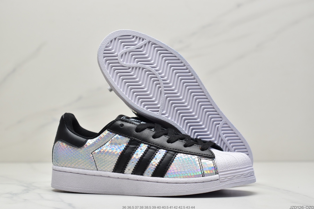 140 阿迪达斯Adidas Superstar 三叶草 贝壳头系列经典休闲运动板鞋M20905