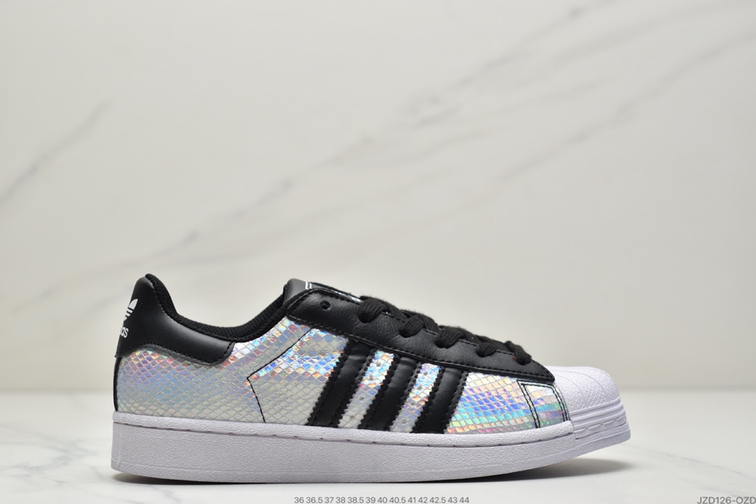 140 阿迪达斯Adidas Superstar 三叶草 贝壳头系列经典休闲运动板鞋M20905