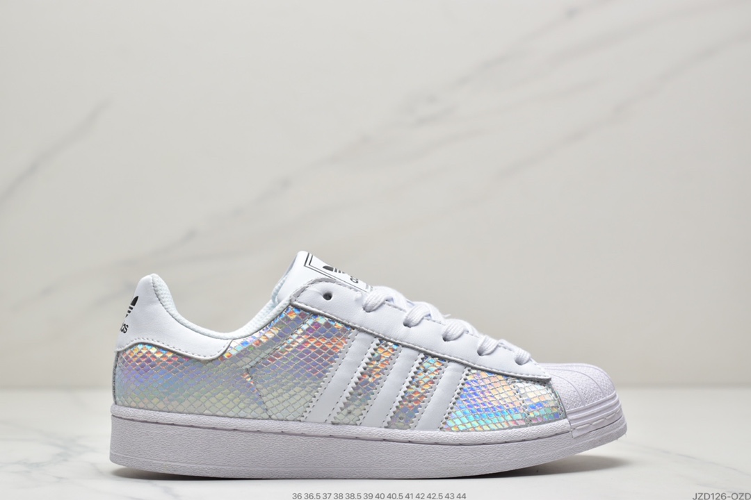 140 阿迪达斯Adidas Superstar 三叶草 贝壳头系列经典休闲运动板鞋M20905