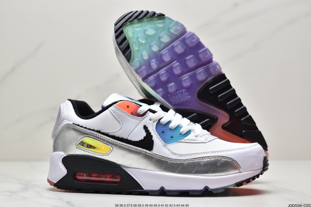 180 耐克Nike Air Max 90’Have A Good Game“白银LOL电玩像钩素子”DC0832-101
