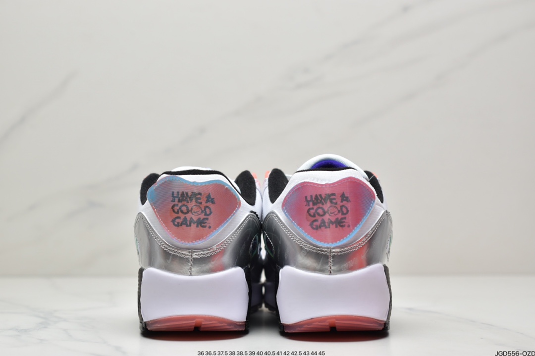 180 耐克Nike Air Max 90’Have A Good Game“白银LOL电玩像钩素子”DC0832-101