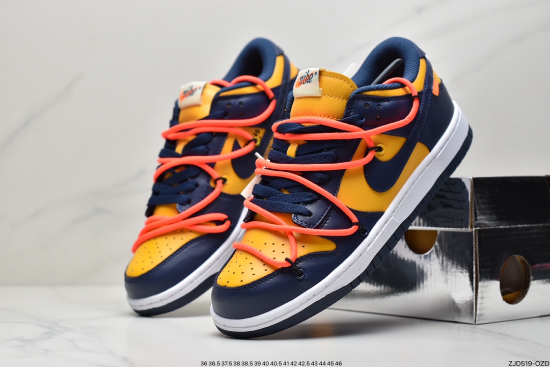 240 OFF-WHITE x Futura x Nike Dunk Low 三方联名 货号 CT0856-100
