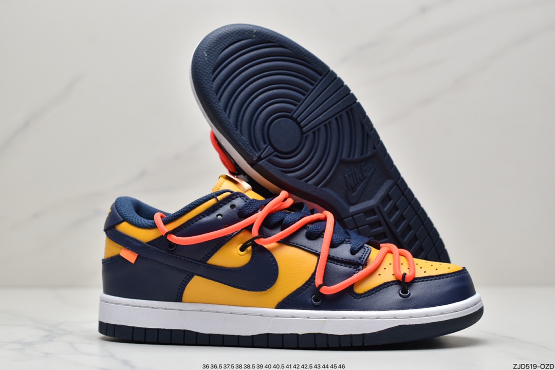 240 OFF-WHITE x Futura x Nike Dunk Low 三方联名 货号 CT0856-100