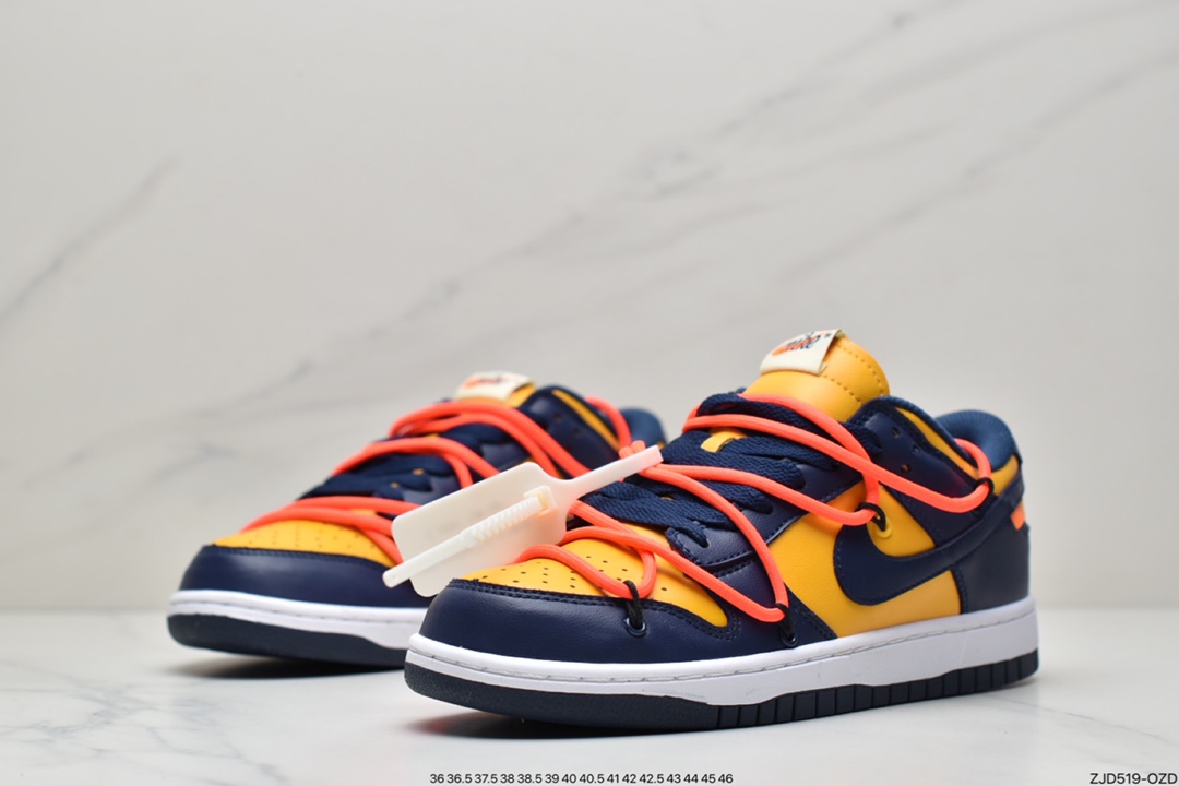 240 OFF-WHITE x Futura x Nike Dunk Low 三方联名 货号 CT0856-100