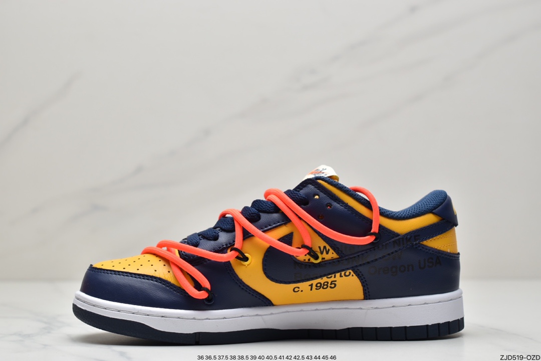 240 OFF-WHITE x Futura x Nike Dunk Low 三方联名 货号 CT0856-100