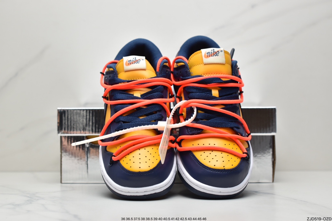 240 OFF-WHITE x Futura x Nike Dunk Low 三方联名 货号 CT0856-100