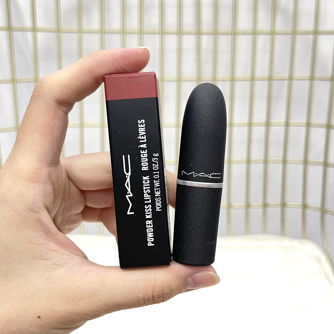 MAC Powder Kiss Lipstick - Matte Finish, Comfortable Wear, Variety of Shades 2 i1634689955 3756 0
