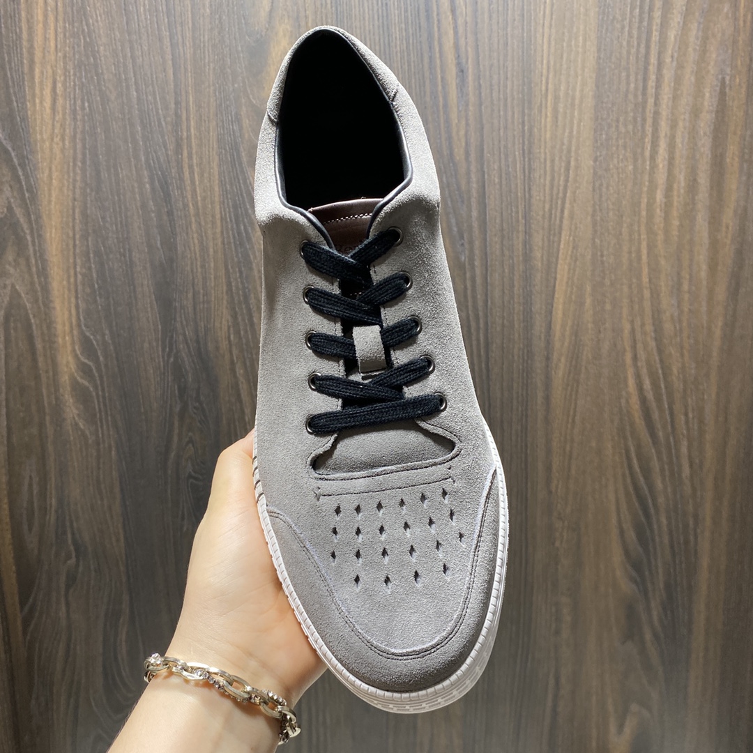 💋 💍BERLUT* 布鲁提 新品 PLAYTIME PALERMO 运动鞋板鞋  一片式皮质鞋 鞋面上