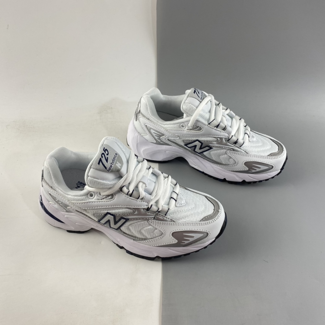 P180  New Balance ML725系列复古单品 透气复古老爹运动休闲跑步鞋 ML725B